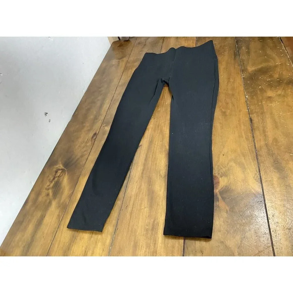 Spanx By Sara Blakely Leggings Women M Seamless Sculpt Shaping Black - Picture 2 of 10